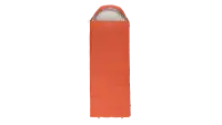 Outwell Campion Lux Orange | Sleeping Bag | 225 x 85 cm | Temperature -16 to 5 °C | Left Zipper