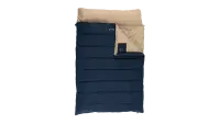 Outwell Contour Lux Deep Blue | Sleeping Bag | 220 x 145 cm | Temperature -22 to 12 °C | Both Side Zipper