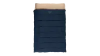 Outwell Contour Lux Deep Blue | Sleeping Bag | 220 x 145 cm | Temperature -22 to 12 °C | Both Side Zipper