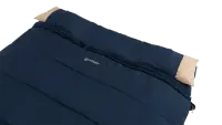Outwell Contour Lux Deep Blue | Sleeping Bag | 220 x 145 cm | Temperature -22 to 12 °C | Both Side Zipper – pilt 3
