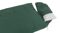 Outwell Camper Prime Green | Sleeping Bag | 235 x 90 cm | Temperature -15 to 5 °C | Right Zipper – pilt 2