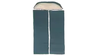 Outwell Camper Lux Double Blue | Sleeping Bag | 235 x 150 cm | Temperature -16 to 5 °C | Both Side Zipper – pilt 3