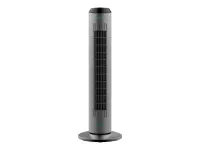 Cecotec EnergySilence 8190 Skyline Ionic | Tower Fan | Stand Fan | 60 W | Diameter 29 cm | Number of speeds 3 | Oscillation | Timer | Remote control | Grey