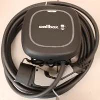 SALE OUT. | Wallbox Electric Vehicle charge | Pulsar Max | 22 kW | Wi-Fi, Bluetooth | 7 m | Black | DAMAGED PACKAGING