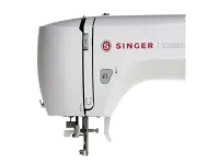 Singer | Sewing Machine | C5655 | Number of stitches 80 | Number of buttonholes 6 | White – pilt 8
