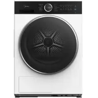 Midea Dryer Machine | MD205H80BW/W-BK | Energy efficiency class C | 8 kg | Depth 60 cm