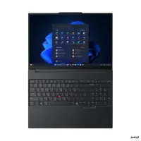 Lenovo ThinkPad E16 G4 AMD | Black | 16 " | IPS | WUXGA | 1920 x 1200 pixels | Anti-glare | AMD Ryzen AI 5 | 330 | 16 GB | SODIMM DDR5 | Solid-state drive capacity 512 GB | AMD Radeon 820M Graphics | Windows 11 Pro | 802.11be | Bluetooth version 5.4 | Keyboard language Nordic | Keyboard backlit | Warranty 36 month(s) | Battery warranty 12 month(s) – pilt 4
