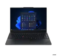 Lenovo ThinkPad E16 G4 AMD | Black | 16 " | IPS | WUXGA | 1920 x 1200 pixels | Anti-glare | AMD Ryzen AI 7 | 345 | 16 GB | SODIMM DDR5 | Solid-state drive capacity 512 GB | AMD Radeon 820M Graphics | Windows 11 Pro | 802.11be | Bluetooth version 5.4 | Keyboard language English | Keyboard backlit | Warranty 36 month(s) | Battery warranty 12 month(s) – pilt 4