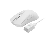 Genesis Gaming Mouse | Zircon 880 Pro 8k | Wireless | 2.4GHz, Bluetooth | White