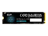 Silicon Power SP P34A60 | 128 GB | Solid-state drive interface M.2 PCIe Gen 3x4 | Read speed 1800 MB/s | Write speed 600 MB/s