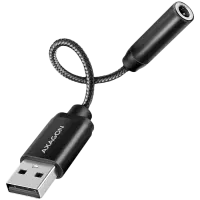 ADA-HA USB-A Hi-Res DAC audio adapter. External USB-A sound card to 3,5 mm jack, 384 kHz 32 bit DAC, stereo