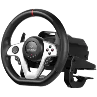 Steering wheel SVEN GC-W1000 (pedals, gearbox, force feedback, D-pad, 17 bt, XB1/P4/PC/X-D-Inpu)
