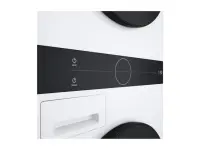 LG | Washing machine with dryer | WT1210WWF | Energy efficiency class A | Front loading | Washing capacity 12 kg | Depth 66 cm | 1400 RPM | Width 60 cm | Display | LED | Drying capacity 10 kg | Drying system | Steam function | Direct drive | White – pilt 3