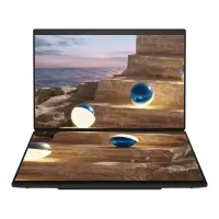 Asus | Zenbook Duo UX8407AA-SN066W | Moher Gray | 14 " | OLED | Touchscreen | 2.8K | 2880 x 1800 pixels | 144 Hz | Anti-Reflective | Intel Core Ultra X9 | 378H | 32 GB | LPDDR5X | Solid-state drive capacity 2000 GB | Intel Arc Graphics | Windows 11 Pro | 802.11be | Bluetooth version 5.4 | Keyboard language US international | Keyboard backlit | Warranty 24 month(s) | Battery warranty 12 month(s) – pilt 19