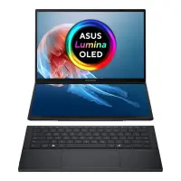 Asus | Zenbook Duo UX8406CA-QL287W | Inkwell Gray | 14 " | OLED | Touchscreen | FHD | 1920 x 1200 pixels | Intel Core Ultra 7 | 255H | 16 GB | LPDDR5X | Solid-state drive capacity 1000 GB | Intel Arc Graphics | Windows 11 Home | 802.11be | Bluetooth version 5.4 | Keyboard language US international | Keyboard backlit | Warranty 24 month(s) | Battery warranty 12 month(s) – pilt 18