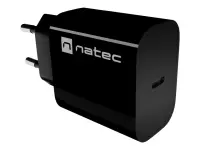 Natec Ribera USB Charger 1X USB-C 20W, Black – pilt 4