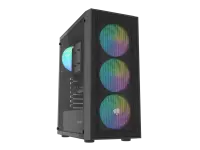 Fury PC Case | SHOBO SH8F ARGB | Midi Tower | Black – pilt 9