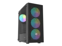 Fury PC Case | SHOBO SH8F ARGB | Midi Tower | Black – pilt 11