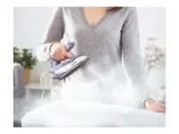TEFAL First Class DB1612E0 | Steam Travel Iron | 1000 W | Continuous steam 10 g/min | Steam boost performance 45 g/min | White/Purple – pilt 3