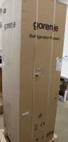 SALE OUT. Gorenje RK4182PW4 Refrigerator, E, Free standing, Combi, Height 180 cm, Net Fridge 198 L, Net Freezer 71L, White | Gorenje Refrigerator | RK4182PW4 | Energy efficiency class Class E | Freestanding | Height 180 cm | Combi | Fridge net capacity 198 L | Freezer net capacity 71 L | 39 dB | White | DAMAGED PACKAGING, DENTED ITEM BACK SIDE