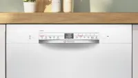 Bosch Dishwasher | SMU2HTW08E | Built-in | Width 60 cm | Number of place settings 13 | Number of programs 5 | Energy efficiency class C | Display | AquaStop function | White – pilt 8