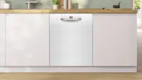 Bosch Dishwasher | SMU2HTW08E | Built-in | Width 60 cm | Number of place settings 13 | Number of programs 5 | Energy efficiency class C | Display | AquaStop function | White – pilt 9