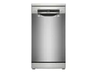 Bosch Dishwasher | SPS4HMI13E | Free standing | Width 45 cm | Number of place settings 10 | Number of programs 6 | Energy efficiency class D | Display | AquaStop function | Brushed steel