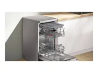 Bosch Dishwasher | SPS4HMI13E | Free standing | Width 45 cm | Number of place settings 10 | Number of programs 6 | Energy efficiency class D | Display | AquaStop function | Brushed steel – pilt 10