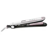 Rowenta Hair straightener | Premium Care SF7460F0 | Ionic function | Display LED display | Temperature (max) 200 °C | Temperature (min) 130 °C | Number of heating levels 4 | White/Pink – pilt 4