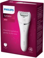 Philips 8000 series BRE715/00 epilaator 32 pintsetid Hõbe, Valge – pilt 5