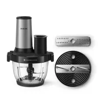 Philips 5000 series HR1504/00 elektriline toiduhakkija 2 l 650 W Must, Roostevaba teras – pilt 4