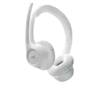 Logitech 981-001417 kõrvaklapid ja peakomplekt Kõrvaklapp Juhtmevaba Peavõru Kontor/kõnekeskus Bluetooth Valge