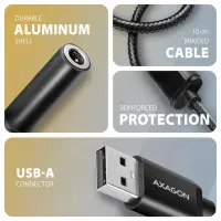 Axagon ADA-HA helikaart 2.0 kanalid USB – pilt 11