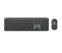 Logitech Signature Slim MK950 klaviatuur Hiir kaasa arvatud Kontor RF juhtmeta ühendus + Bluetooth QWERTY US rahvusvaheline Grafiit