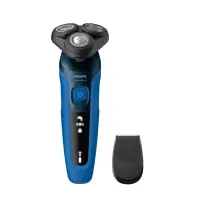 Philips SHAVER Series 5000 S5466/17 raseerija mehele Pöörlevad terad Trimmer Must, Sinine – pilt 6