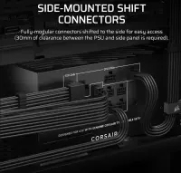 Corsair Fully Modular ATX Power Supply (EU) | RM850x SHIFT | 850 W | Black – pilt 6