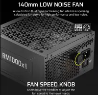 Corsair Fully Modular ATX Power Supply (EU) | RM1000x SHIFT | 1000 W | Black – pilt 7