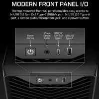 Corsair PC Case | 3200D RS | Mid-Tower | Black – pilt 2