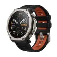Amazfit T-Rex Ultra 2 129,5 cm (51") AMOLED 51 mm Digitaalne 480 x 480 pikslit Puutetundlik ekraan Titaanium WiFi GPS (satelliit)