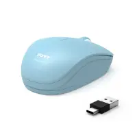PORT CONNECT Mouse | Collection II | Wireless | 2.4 GHz | Pastel Blue – pilt 2