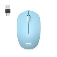 PORT CONNECT Mouse | Collection II | Wireless | 2.4 GHz | Pastel Blue – pilt 5