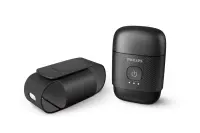 Philips Compact Shaver | S591/05 500 Series | Operating time (max) 40 min | Wet & Dry | Lithium Ion | Metallic Black