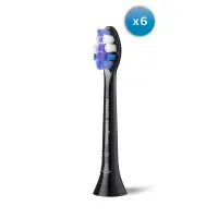 Philips HX6056/88 Sonicare Sensitive | Replacement brush heads | Heads | For adults | Number of brush heads included 6 | Black – pilt 3