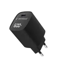 Gembird 60W USB Type-C fast charger, LCD | TA-UC-1C-PD60LCD-01-BK – pilt 5