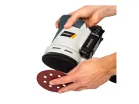 Batavia B.V. 18V Cordless Orbital Sander 125mm; Compact and balanced design for precise sanding – pilt 2