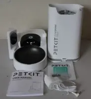 SALE OUT. Petkit P571 (D4H) YumShare Solo Feeder with camera | PETKIT Feeder with Camera | P571 YumShare Solo | Capacity 3 L | White | USED, SCRATCHED ON BOWL, DIRTY | 24 month(s) – pilt 7