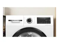 Bosch Dryer Machine | WQG2420PSN | Energy efficiency class A++ | Front loading | 9 kg | Heat pump | LED | Depth 61.3 cm | White