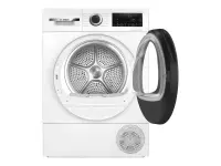 Bosch Dryer Machine | WQG2420PSN | Energy efficiency class A++ | Front loading | 9 kg | Heat pump | LED | Depth 61.3 cm | White