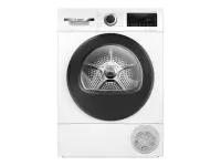 Bosch Dryer Machine | WQG2420PSN | Energy efficiency class A++ | Front loading | 9 kg | Heat pump | LED | Depth 61.3 cm | White – pilt 8