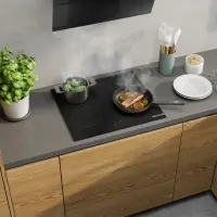 Bosch PIE61ABB5E | Hob | Induction | Number of burners/cooking zones 4 | Touch | Matt Black | Timer – pilt 2